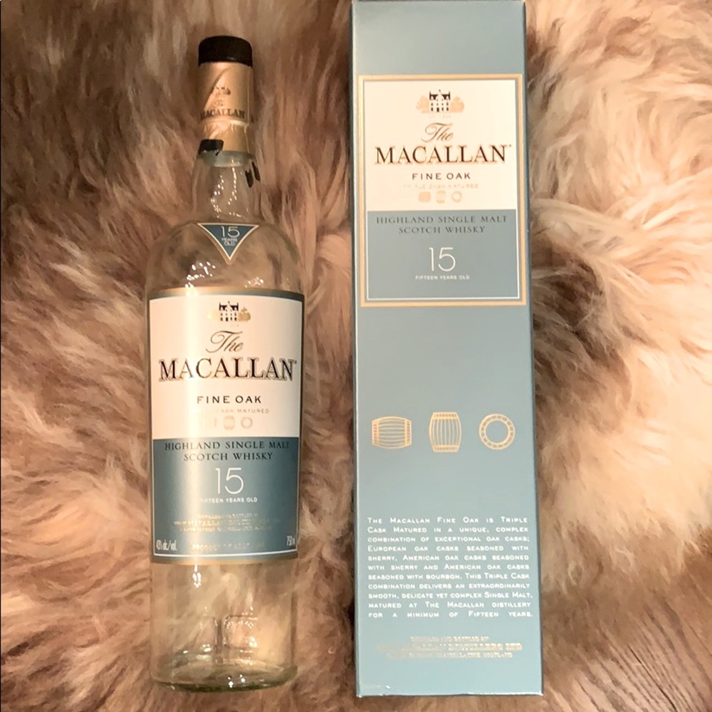Macallan Box & Glass bottle
